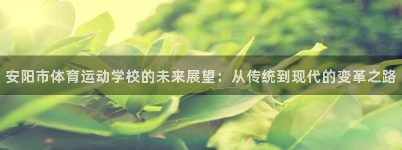 竞技宝下载不了：安阳市体育运动学校的