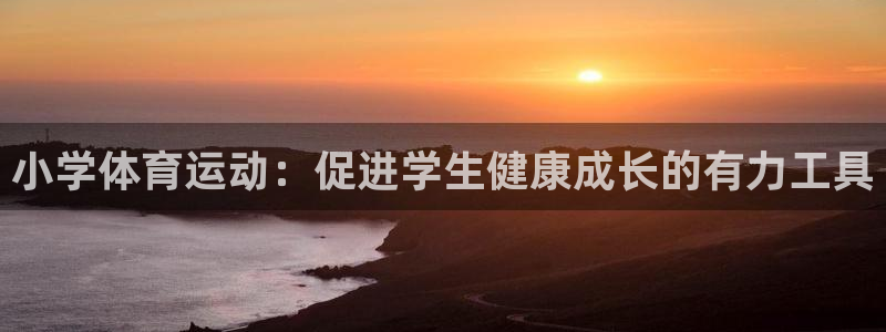竞技宝是什么平台：小学体育运动：促进