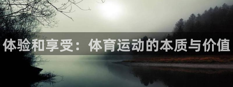 竞技宝可以提现吗：体验和享受：体育运动的本质与价值